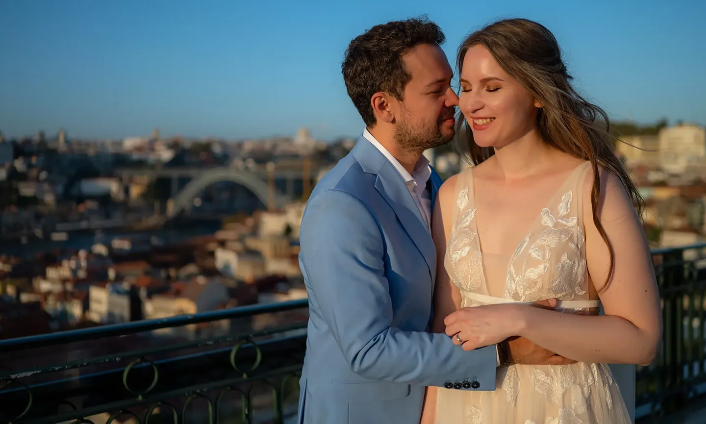 Diana & Arnold — nuntă Porto · Portugalia