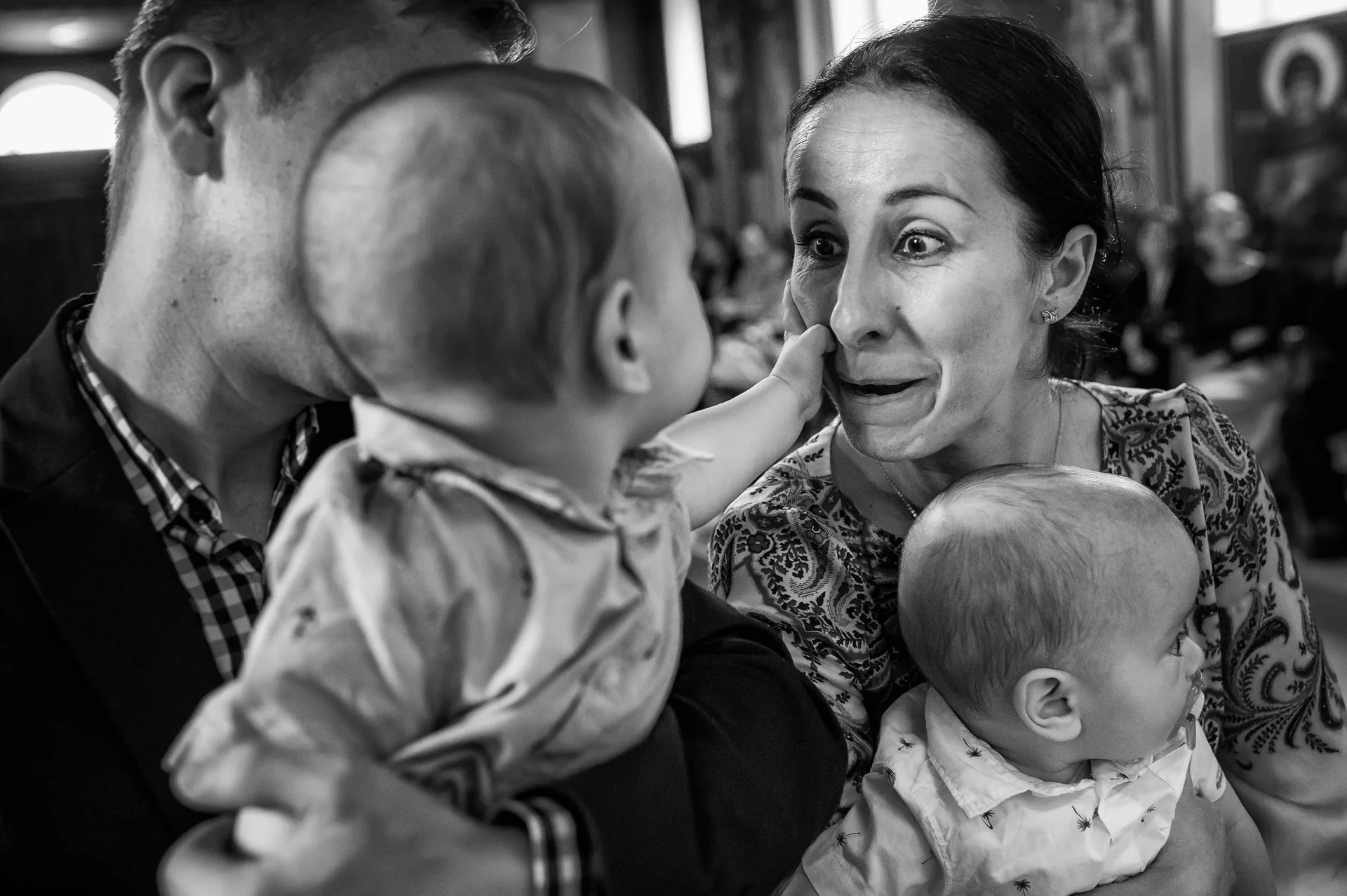 Botezul lui Alex & Robert — botez alex robert intampinarea cluj 11 — fotograf botez