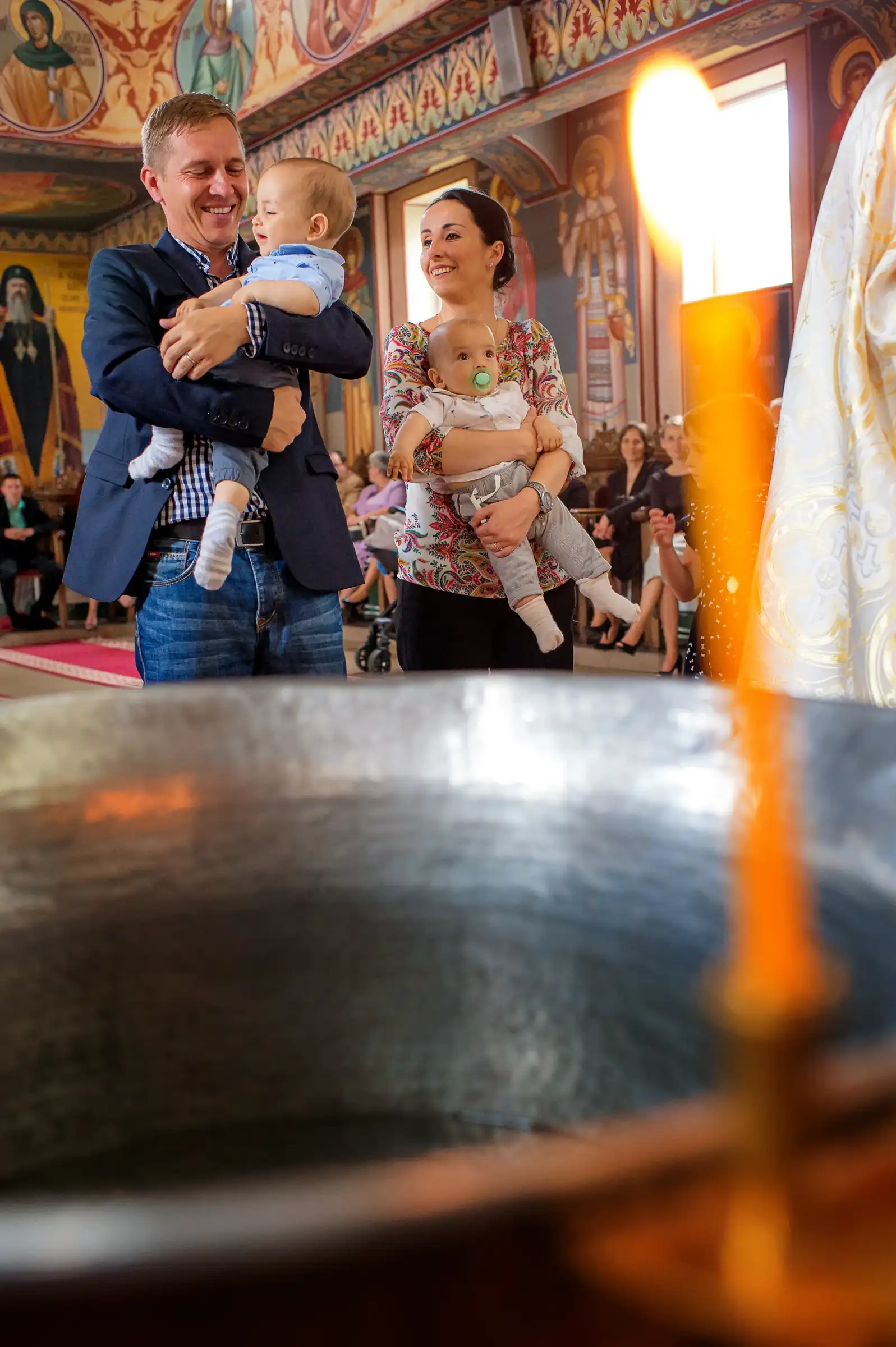 Botezul lui Alex & Robert — botez alex robert intampinarea cluj 12 — fotograf botez