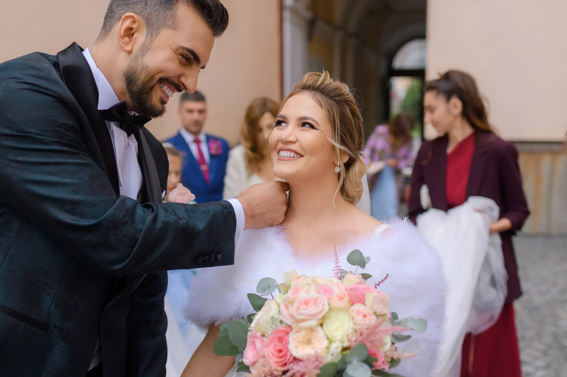 Alexandra & Cristi — nunta wonderland cluj mire stola blana mireasa ras — fotograf nuntă