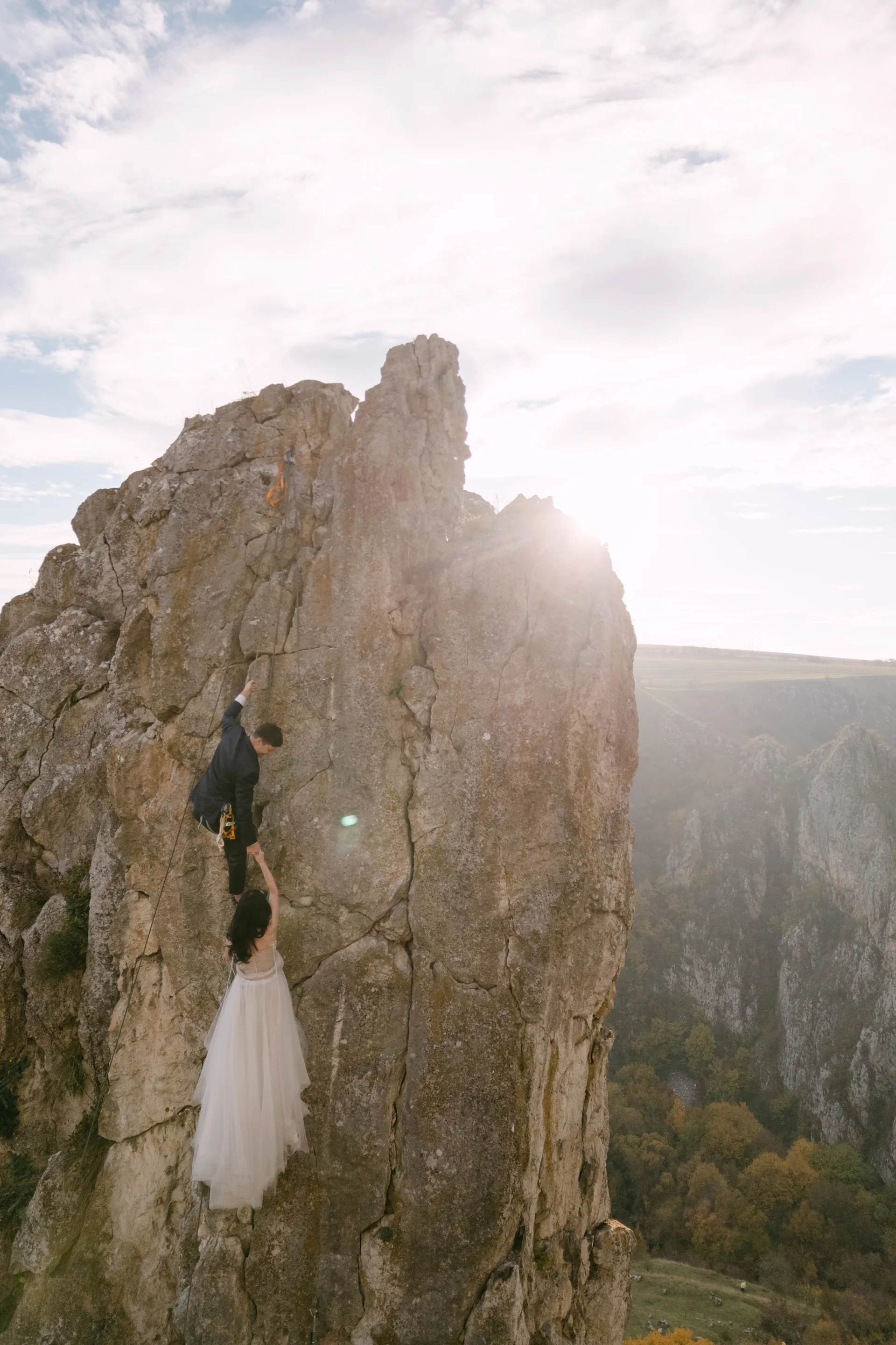 Alexandrina & Ionuț — nunta la foret cluj after wedding cuplu stanca echipament cataratori bucurie — fotograf nuntă