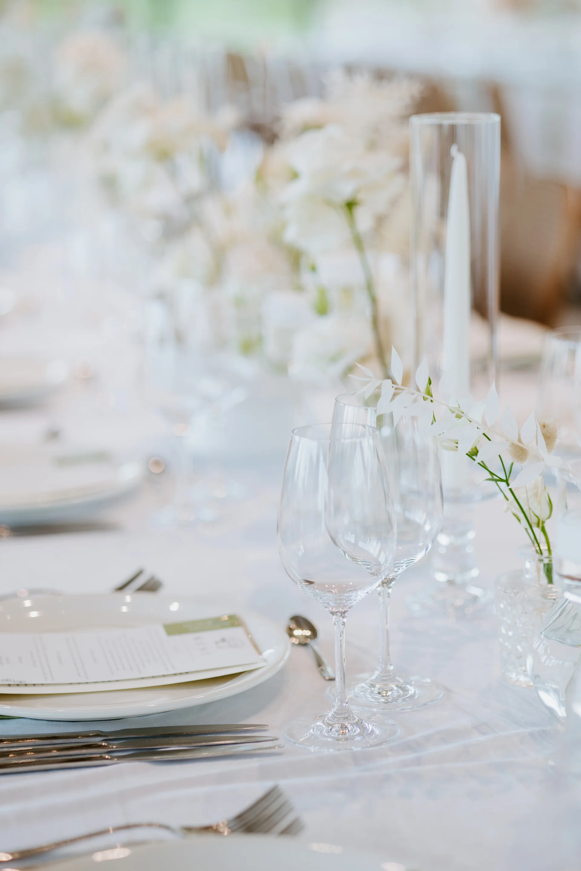 Andra & Mihai — nunta wild hills jucu cluj decor masa flori albe lumanari eleganta — fotograf nuntă