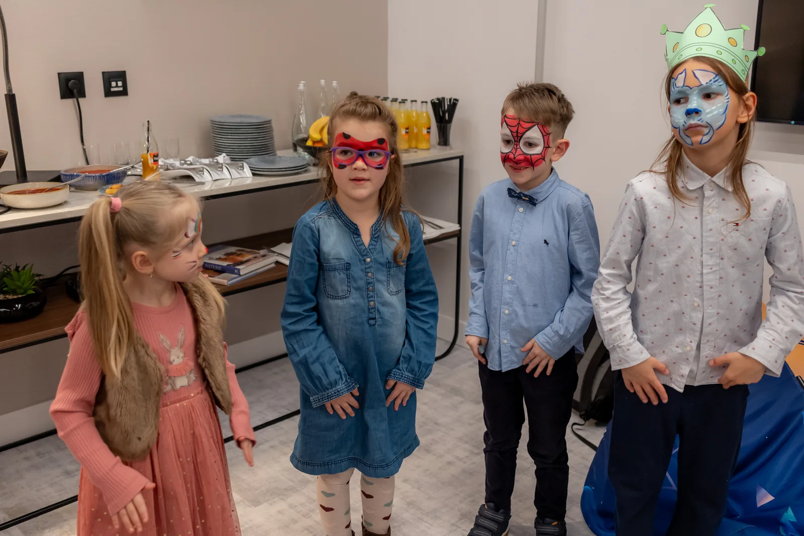 Botezul lui Andrei Noah — botez andrei noah radisson blu cluj verisori spiderman face paint — fotograf botez