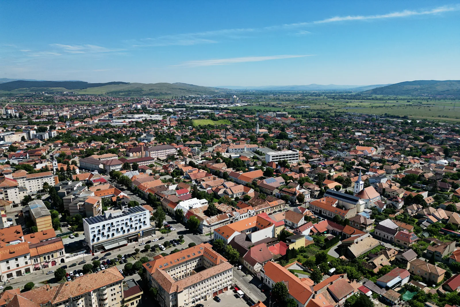 Botezul lui Cezar — botez theodora golf alba iulia drone alba iulia oras carpati — fotograf botez