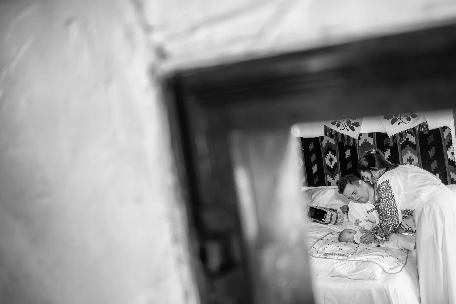 Botezul lui Iancu — botez traditional breb maramures — fotograf botez