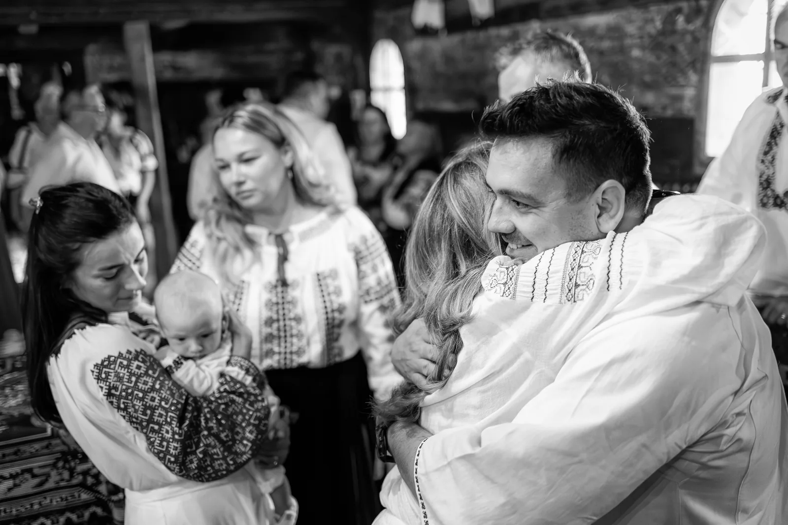 Botezul lui Iancu — botez traditional breb maramures — fotograf botez
