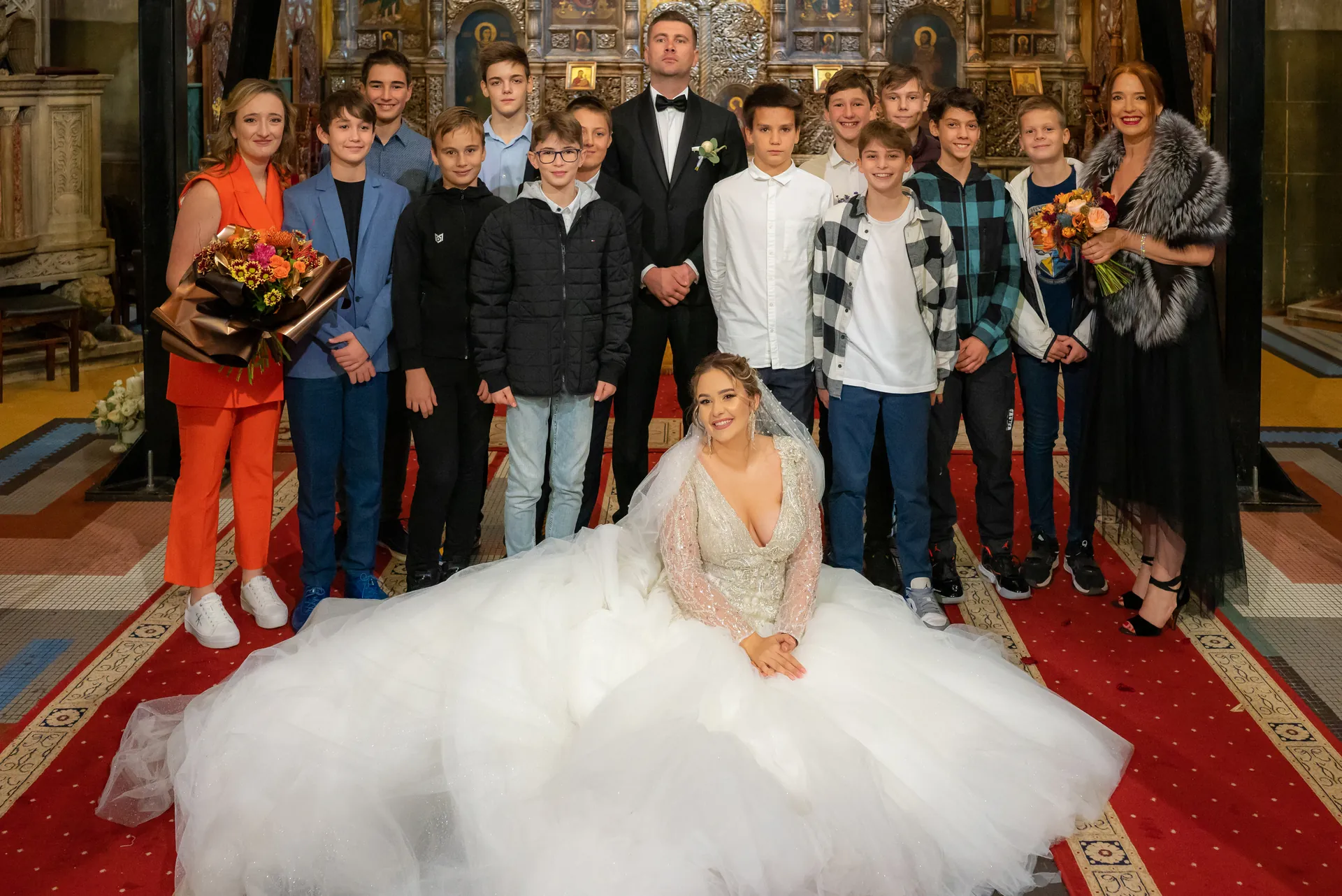 Iulia & Andrei — nunta grand hotel italia cluj mireasa nepoti nasi ceremonie — fotograf nuntă