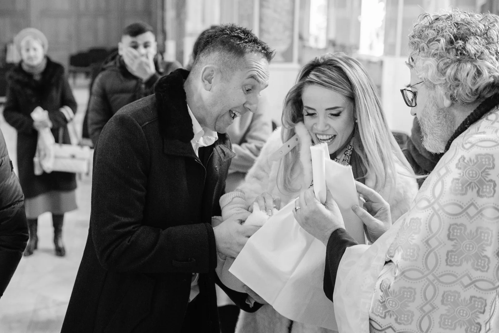 Botezul lui Marc — botez marc radisson blu cluj parinti rasete marc prosop — fotograf botez