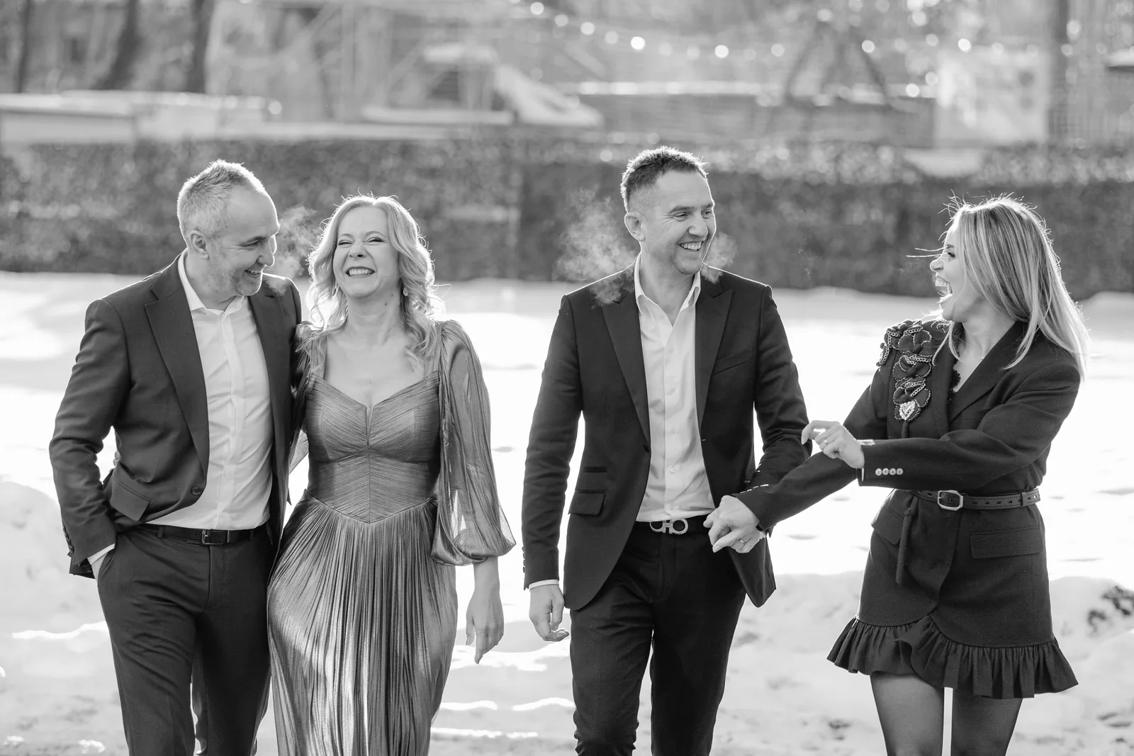 Botezul lui Marc — botez marc radisson blu cluj bw grup zapada mers liber — fotograf botez