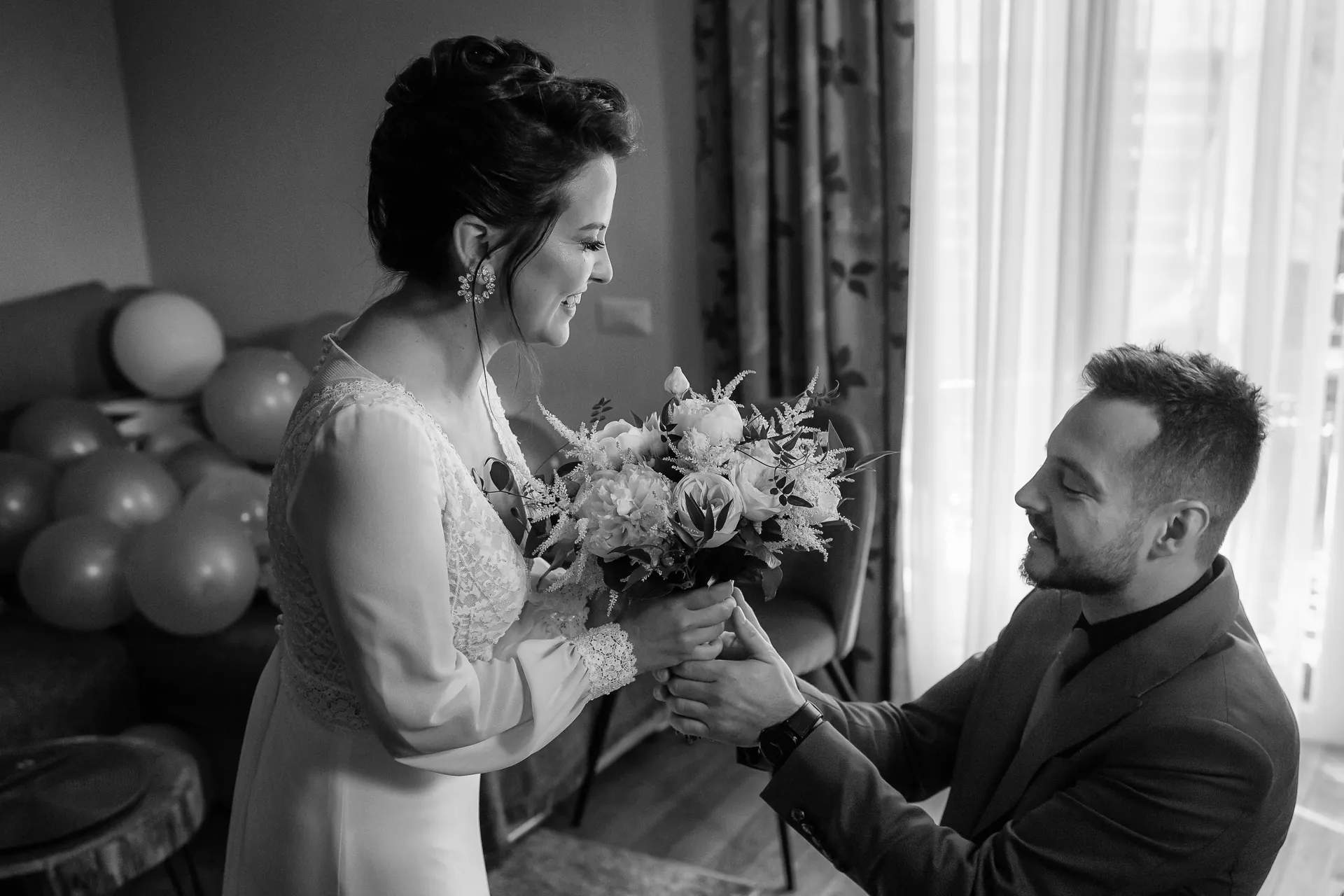 Mery & Gabriel — nunta da vinci cluj mire buchet surpriza mireasa — fotograf nuntă