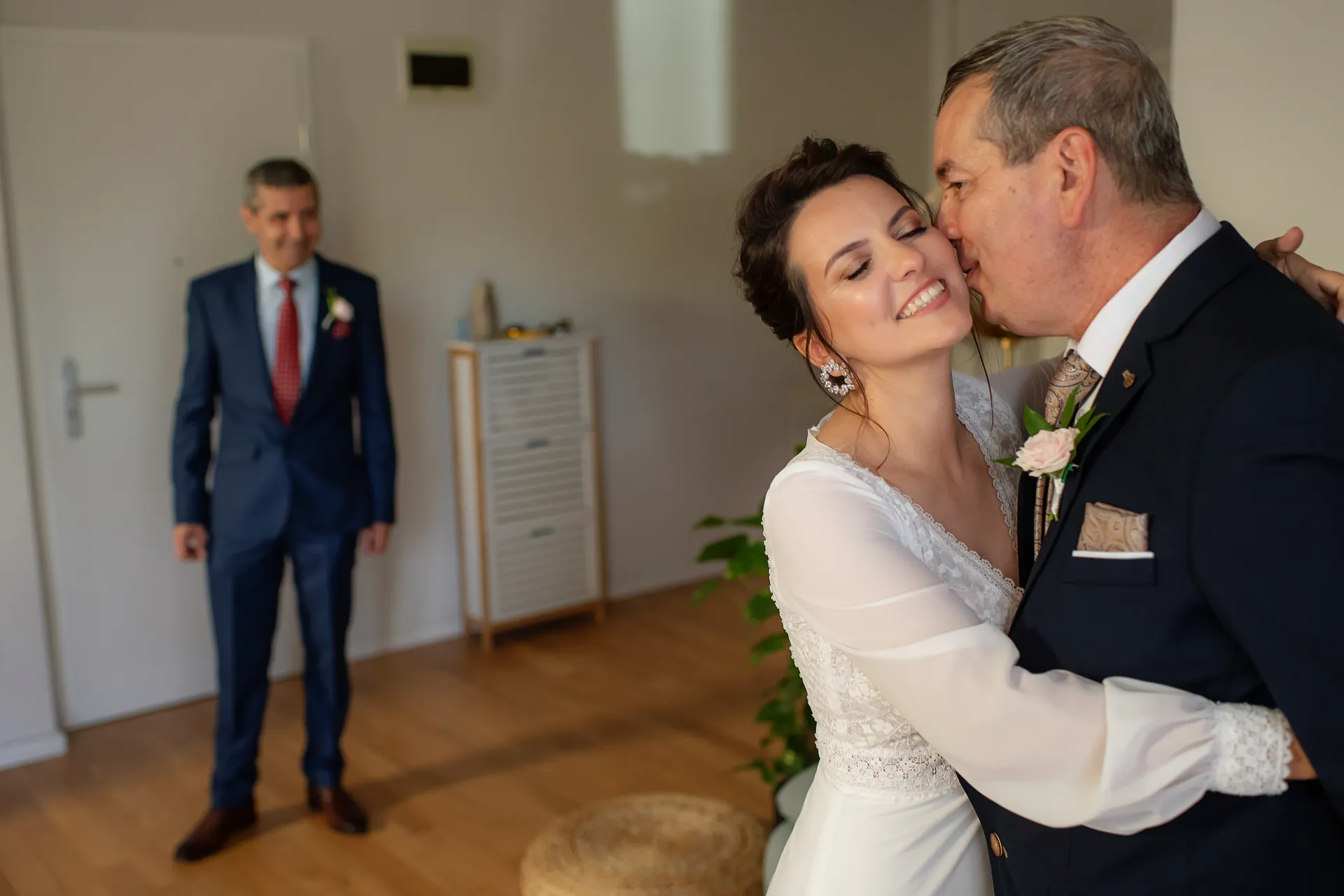 Mery & Gabriel — nunta da vinci cluj tatal miresei sarut emotie — fotograf nuntă
