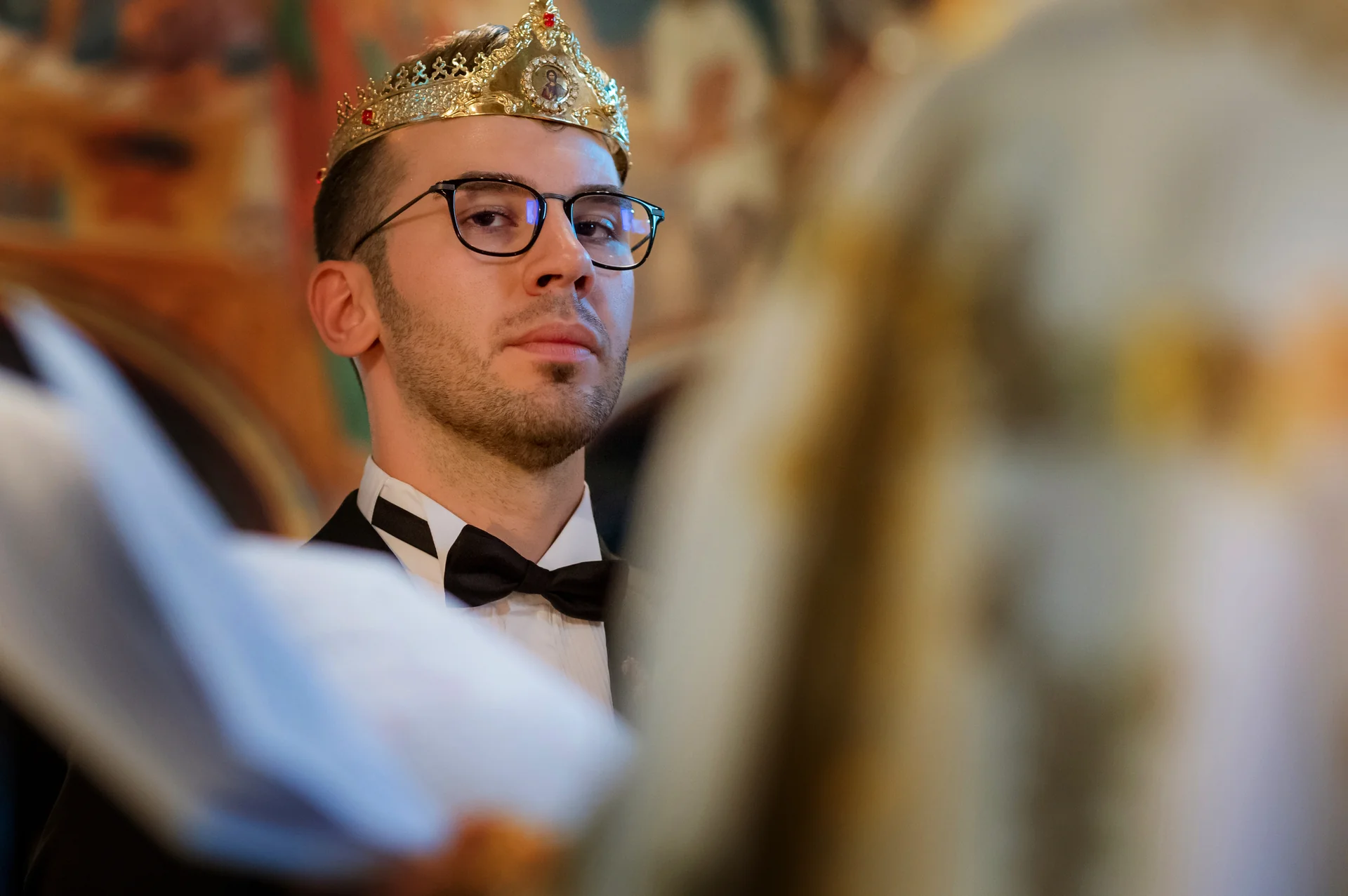 Ramona & Tudor — nunta grand hotel napoca cluj ceremonie ortodoxa candelabre biserica cluj — fotograf nuntă