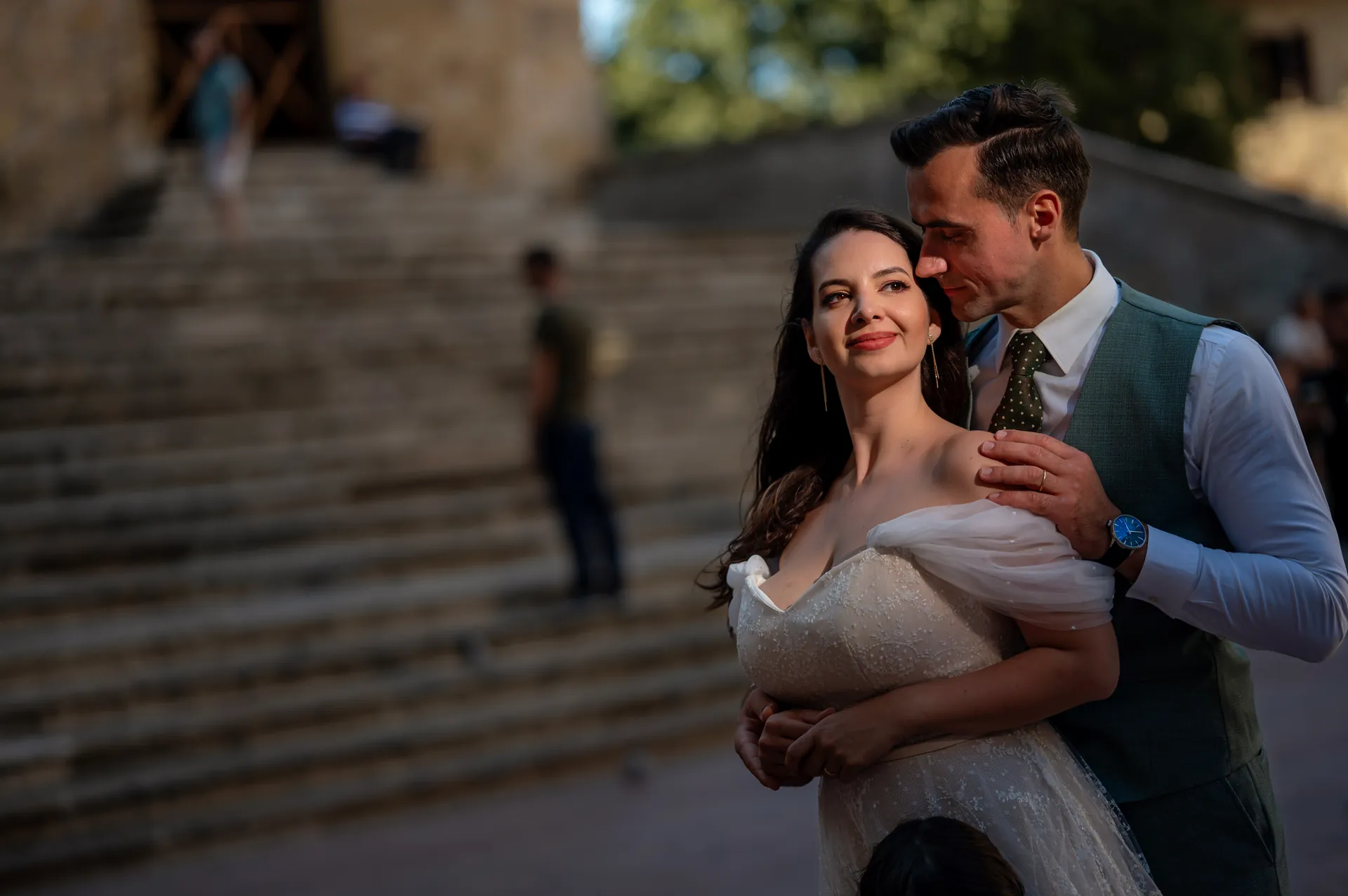 Roxana & Ionuț — nunta toscana italia roxana ionut cuplu editorial oras vechi — fotograf nuntă