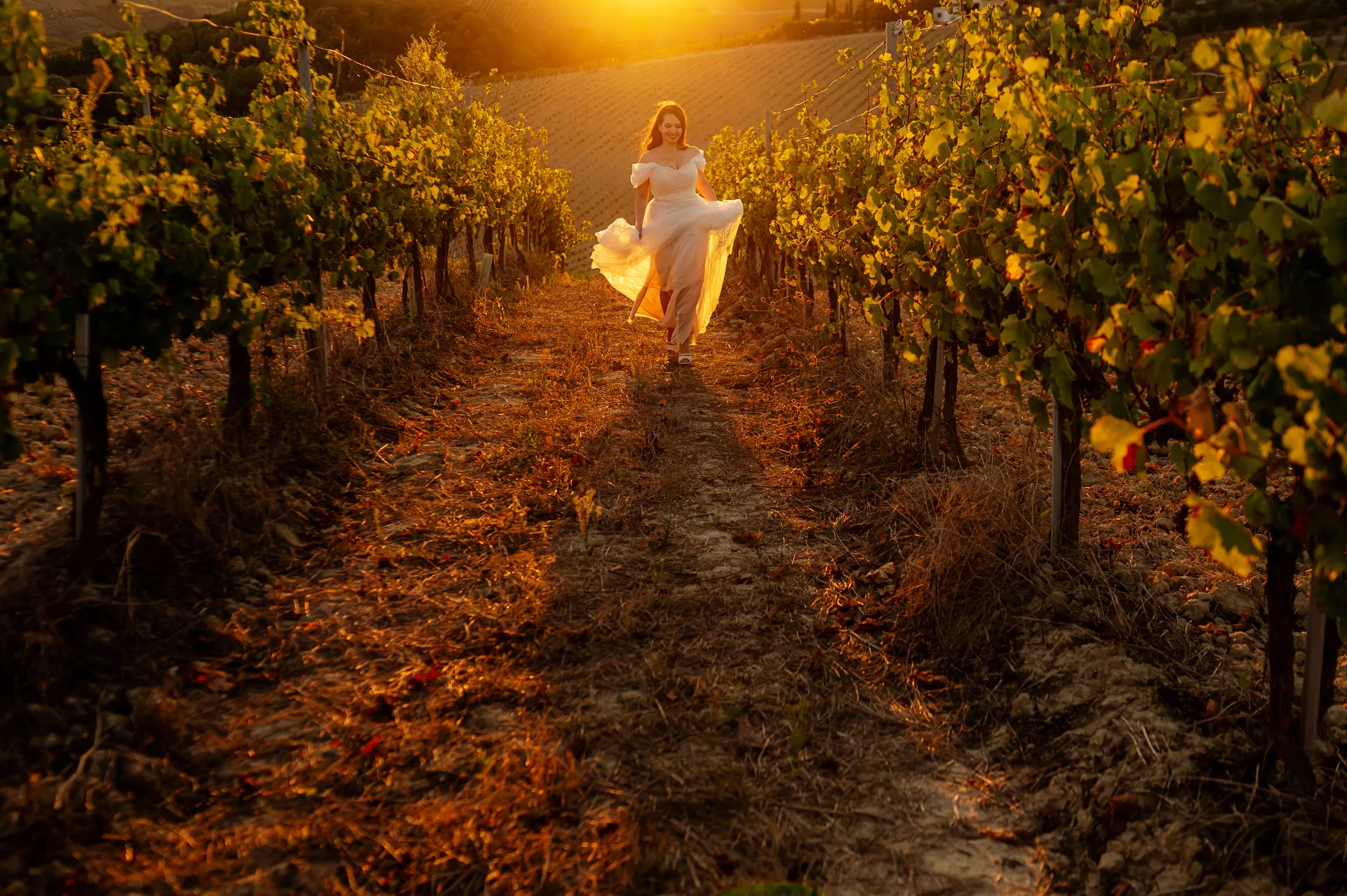 Roxana & Ionuț — nunta toscana italia roxana ionut mireasa vie rochie golden hour — fotograf nuntă