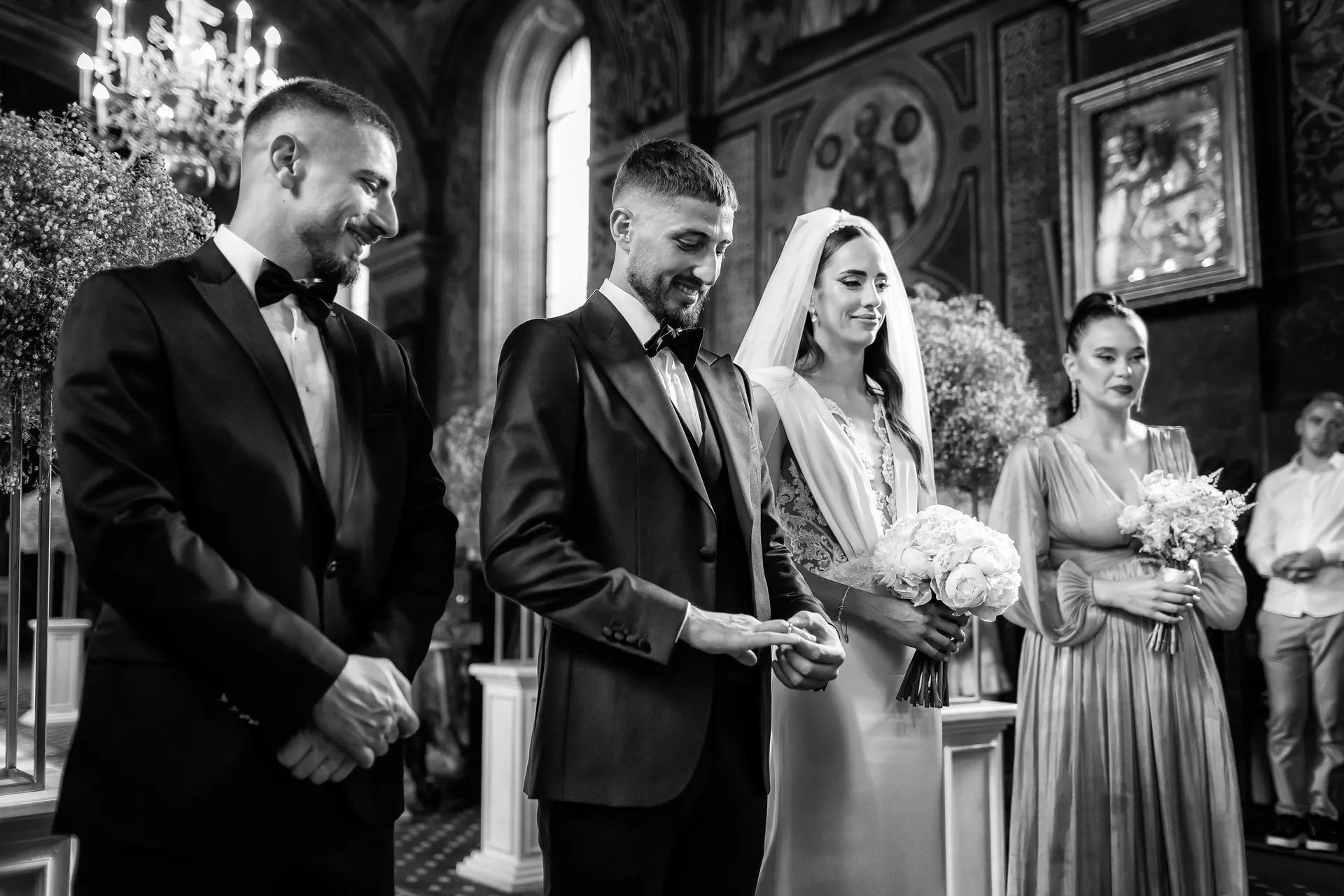 Sorina & Gicu — nunta brasov altar verighete ceremonie — fotograf nuntă