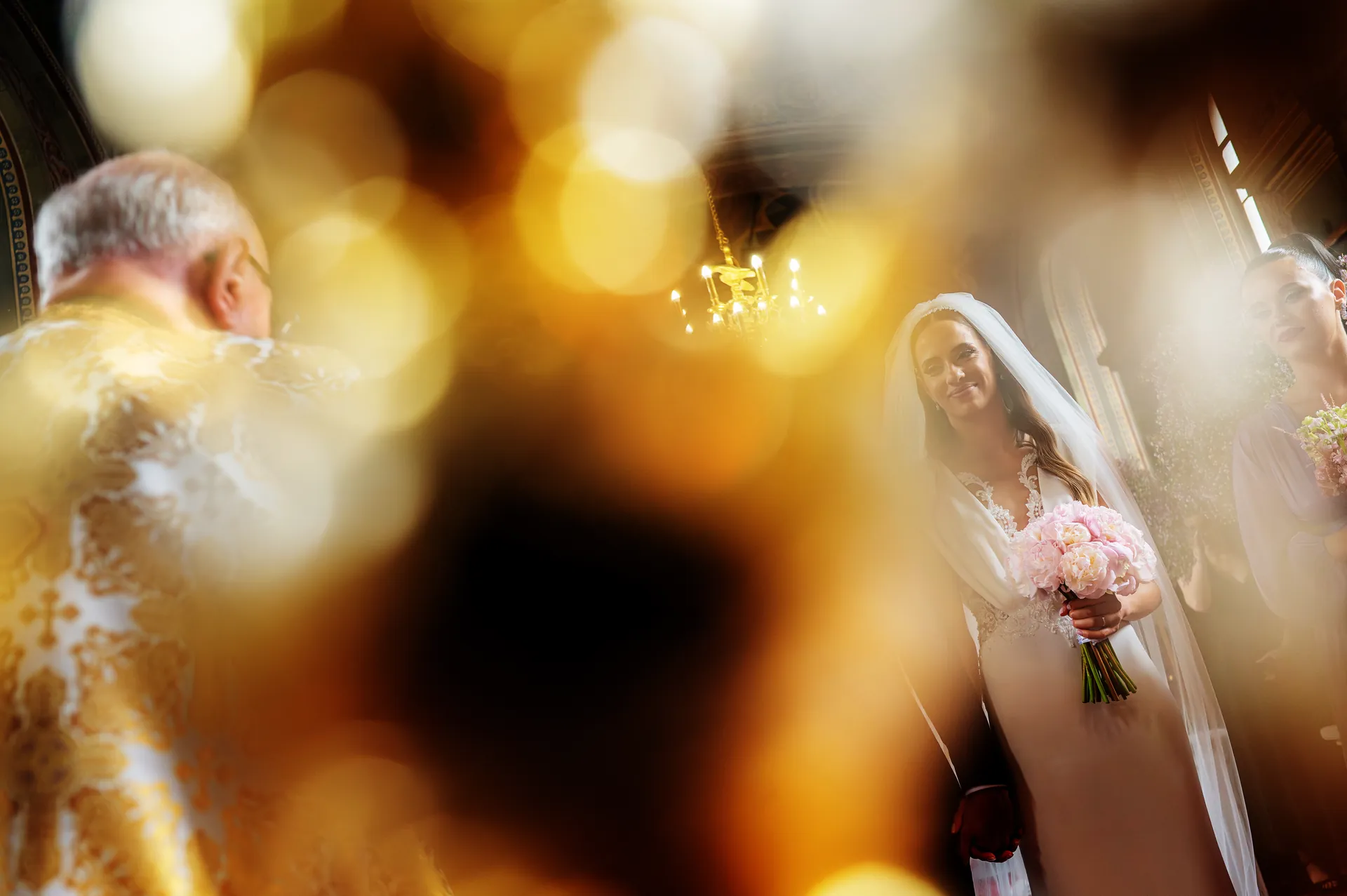 Sorina & Gicu — nunta brasov mireasa lumanari bokeh ceremonie — fotograf nuntă