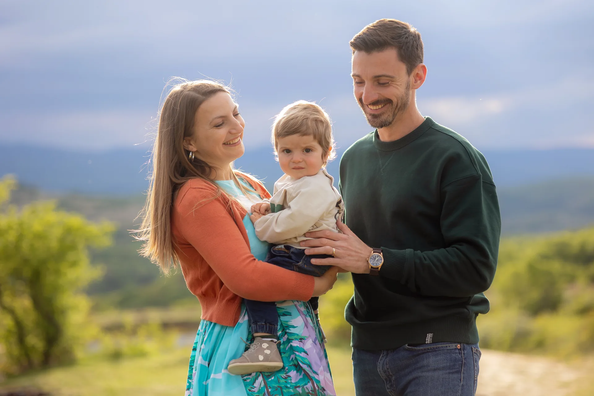 Ștefan, 1 an — familie stefan 1 an cluj 01 — fotograf familie