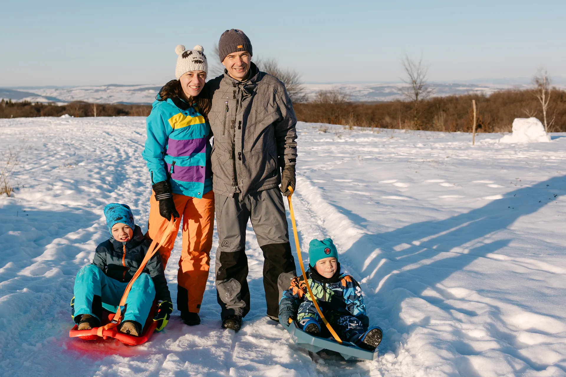 Zăpadă — familie zapada 2026 cluj 24 — fotograf familie
